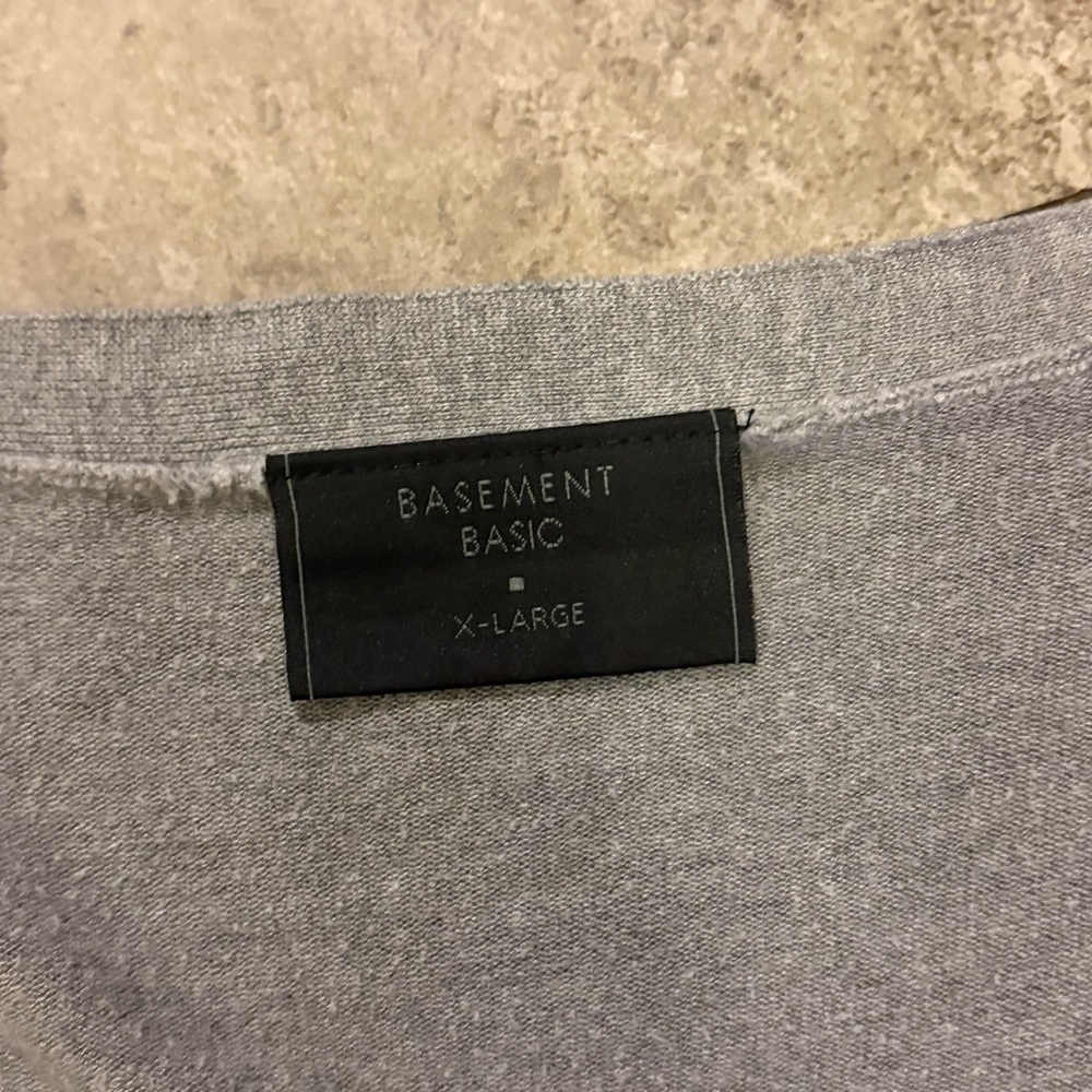 Gray Button Down Cardigan - Picture 3 of 5